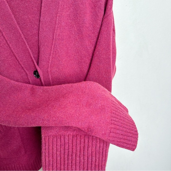 RAILS Womens Smal Cashmere Wool Button Lindi Magenta Cardigan - Picture 10 of 16